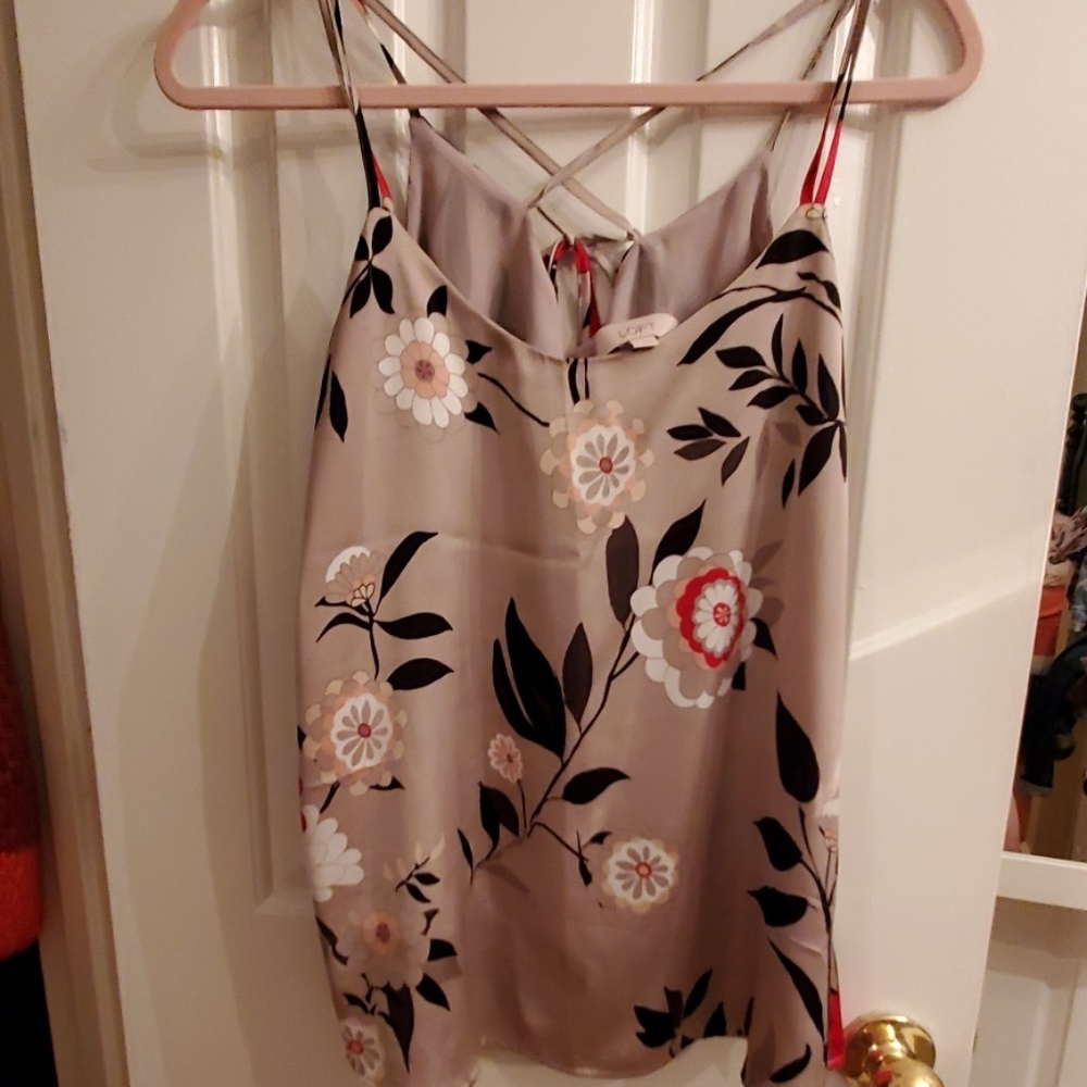 Loft floral tank